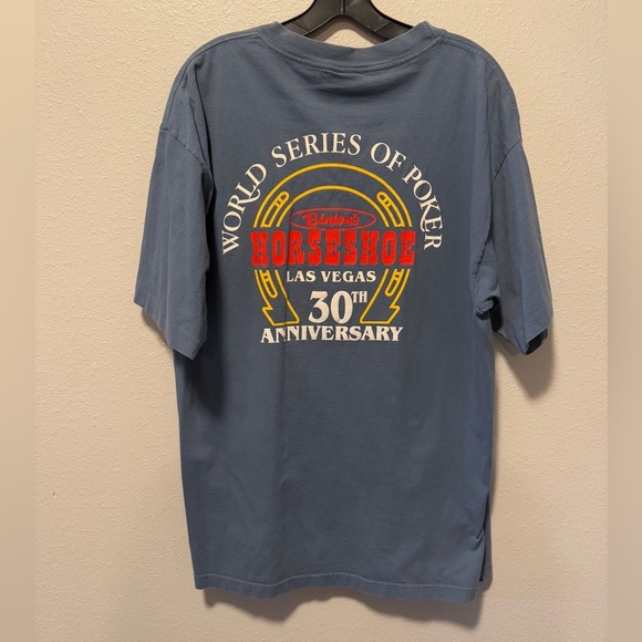 NWOT’s Vintage 90’s SINGLE STITCH World Series of Poker 30th Anniversary. 1999. - Picture 3 of 9